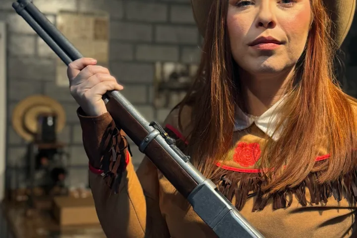 a person wearing a hat